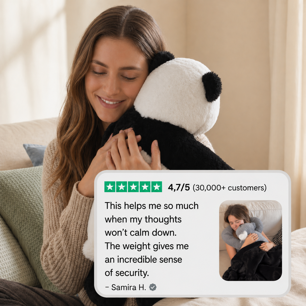 CalmBuddy™ – The Anti-Stress Plush That Hugs You Back